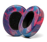 Almohadillas de Repuesto WC para Auriculares supraaurales Skullcandy Hesh 3 y Crusher, Fabricadas por Wicked Cushions | Mayor Durabilidad, Grosor, Comodidad y Aislamiento del Ruido | Speed Racer