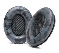 Almohadillas de Repuesto WC Wicked Cushions compatibles con los Auriculares Bose QuietComfort 35 (QC35) y QuietComfort 35ii (QC35ii) y Otros - Comodidad y Durabilidad mejoradas | (Camo Negro)
