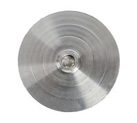 Almohadillas de respaldo prácticas para pulir superficies de borde de mostrador M10 100 mm, color plateado