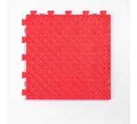 Almohadillas De Seguridad Y Antirrobo For Balcones, PP Reforzado 25x25x1.2cm Tapete De Drenaje Antideslizante - para Rejilla De Ventilación, Balcón, Barandilla, Patio(Red,20 PCS)