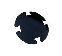 Almohadillas de silencio para bombo de bajo, adhesivo de refuerzo de tambor, silenciadores de tambor silenciosos, accesorio de práctica de tambor silencioso