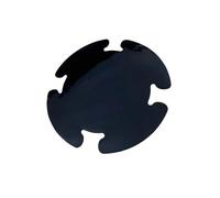 Almohadillas de silencio para bombo de bajo, adhesivo de refuerzo de tambor, silenciadores de tambor silenciosos, accesorio de práctica de tambor silencioso