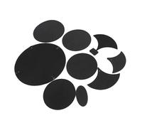 Almohadillas de silencio para tambor, almohadillas silenciadoras de reducción de ruido, almohadilla de práctica de silencio de espuma de para ejercicios en hogar, almohadillas silenciadoras de