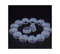 INF 10 Pares de Almohadillas de Silicona de Repuesto para Auriculares de 15-16 mm, como iPhone 6/6 Plus, iPhone 5/5S, Fundas para Auriculares Ultra Suaves y Ligeras