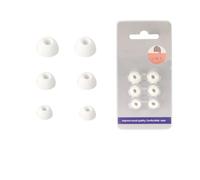 Almohadillas de silicona de repuesto para JBL ENDURANCE PEAK3, 3 pares grandes, medianos, pequeños, color blanco