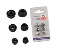 Almohadillas de silicona flexibles, ajuste cómodo, a prueba de sudor, aislamiento de ruido, varios tamaños para brotes, puntas de auriculares, mejora el agarre del sudor, fácil y amplia compatibilidad