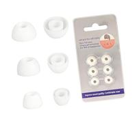 Almohadillas de silicona flexibles, ajuste cómodo, a prueba de sudor, aislamiento de ruido, varios tamaños para brotes, ajuste cómodo, a prueba de sudor, aislamiento de ruido, varios tamaños para