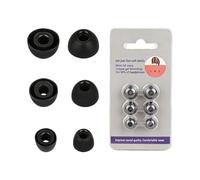 Almohadillas de silicona flexibles, ajuste cómodo, a prueba de sudor, aislamiento de ruido, varios tamaños para brotes, ajuste cómodo, a prueba de sudor, aislamiento de ruido, varios tamaños para