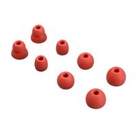 Almohadillas de silicona para auriculares Beats Flex de repuesto para Beats X/Powerbeats Pro con aislamiento de ruido (rojo)