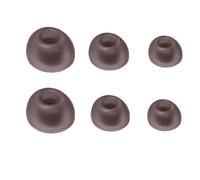 Almohadillas de silicona para auriculares JBL LIVE PRO2 / Free2, 3 pares (S/M/L) reutilizables y lavables para accesorios de auriculares Bluetooth (oro rosa)