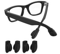 Almohadillas de silicona para gafas Ray-Ban Meta (Gen1 y 2) Wayfarer/Skyler/Headliner, almohadillas de silicona para gafas inteligentes, soportes para auriculares Meta Glasses Rayban Gen 2 Smart
