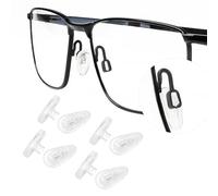 Almohadillas de silicona para nariz de repuesto para gafas de sol Oakley Ejector OO4142, 4 pares de almohadillas transparentes para la nariz