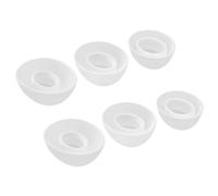 Almohadillas de silicona para oídos, 6 unidades, aislamiento de sonido para auriculares Free2, uso diario, varios tamaños reductores