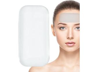 Almohadillas de silicona para pestañas postizas respetuosas con la piel | Parche de gel para pestañas, para cejas, adhesivo de silicona agradable a la piel, soporte falso para mujeres y hombres
