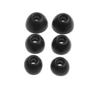 Almohadillas de silicona suave para auriculares de estudio, tapones de repuesto transpirables y cómodos