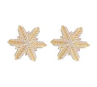 Almohadillas de snowboard con picos elevados multidireccionales para una mejor tracción y control en equipos de snowboard y esquí (amarillo)