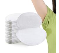 Almohadillas de sudor de axuelo desechables ultra delgadas, almohadillas de sudor invisibles de 60/120 piezas axilas invisibles, escudos de sudor a prueba de fugas y transpirables (60pcs)