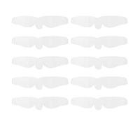 Almohadillas de sudor de pechuga | revestimientos de sujetador de algodón de 18 pulgadas | 10 PC SWELD SWELDABSOBSORBER POLLAS | Algodón debajo del sujetador | Accesorios de absorción de sudor de mama