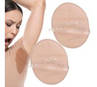 Almohadillas de sudor para axilas, con correa invisible, protectores de axilas ajustables, almohadillas absorbentes de sudor, para viajes, entrenamiento, presentaciones en climas cálidos, bodas