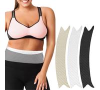 Almohadillas de sudor para barriga, 3 unidades, forros de algodón para erupciones de sudor, lavables y reutilizables, forros de sudor debajo del vientre para pliegues de piel, 77 x 10,5 cm, 3 colores