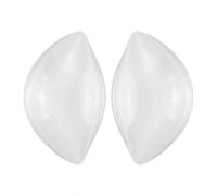 Almohadillas de sujetador de silicona suave para mujer inserta potenciadores de senos almohadillas de sujetador push up para mejorar el escote / agregar 1-2 tazas