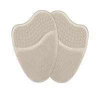 Almohadillas de tacón alto, cojín metatarsiano en el antepié, almohadillas transpirables que absorben el sudor, almohadilla adhesiva cómoda para mujeres, niñas, corredores, uso diario