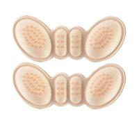 Almohadillas de talón para zapatos: 2 forros de talón de esponja suave, agarres cómodos y reutilizables para mujeres y hombres, protectores de talón para zapatos sueltos, protectores de talón trasero