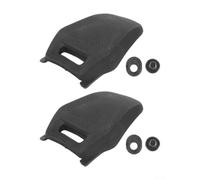 Almohadillas de talón reemplazables para zapatos de ciclismo de carretera RC901/RC902/RC903, accesorios de reparación de zapatos ABS resistentes al desgaste, negro, juego izquierdo y derecho (RC900 M