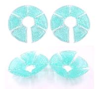 Almohadillas de terapia de pecho, almohadillas de gel para lactancia fría y caliente, almohadillas de gel para lactancia materna Boost Milk Let-Down con almohadillas de cuentas de gel, 2 unidades, 2