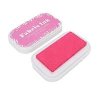 Almohadillas de tinta, almohadillas para sellos de tinta de colores para tela de madera Scrapbooking para sellos de goma (Rosa)