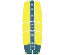 Almohadillas de tracción antideslizantes cola cuadrada, cubierta agarre for hidroplanos y wakeboard, EVA alta adherencia, compatible con wakesurf kiteboard Fácil de instalar(Green yellow)