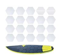Almohadillas de tracción Skimboard - Almohadillas de tracción adhesivas 20x | Pegatinas de mango antideslizante, película protectora impermeable, Accesorios de navegación para Le Longboard