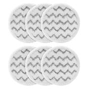 Almohadillas de vapor compatibles con Shark S6002UK, S7201UK y S8201UK. Almohadillas de limpieza reutilizables todo en uno for vapor y fregado.(D)