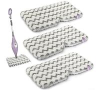 Almohadillas de vapor mejoradas para fregonas de vapor Shark (S3501/S3601/SE450) - Almohadillas de repuesto de microfibra, 12.6 x 7 pulgadas, lavables y reutilizables,