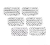 Almohadillas desechables de repuesto, paquete de 6 para Swiffer PowerMop, paños de limpieza de suelos multisuperficie con fibra multicapa, uso seco y húmedo en suelos de madera dura, azulejos y