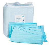 Almohadillas Desechables para incontinencia 50 Piezas 60x90cm 6 Capas Azul, absorbencia, Protector para Cama, Almohadillas de higiene