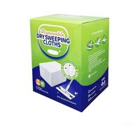 Almohadillas desechables para mopa para suelos de madera dura, 60 piezas de repuesto de paños de polvo no tejidos, hojas de barredora en seco para azulejos y vinilo, accesorios de limpieza fáciles de