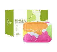 Almohadillas Desintoxicantes para Pies, Comodidad De Autocalentamiento, 5 Pares/, Calentadores De Calor para Pies, Almohadillas Térmicas Naturales Desechables, Envoltura Calmante, para Relajación