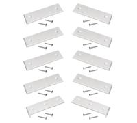 Almohadillas deslizantes para remolques, botas, deslizamientos con tornillos, rieles de apoyo | Accesorios duraderos para barcos metálicos, motos acuáticas, soporte de carga marino marino, kit de