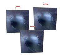 Almohadillas estabilizadoras, Paquete de 3 Almohadillas estabilizadoras con asa para Gatos de RV - Almohadillas estabilizadoras Resistentes de 30-70 cm de Ancho, de Alta Densidad, evitan Que