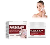 Almohadillas Exfoliantes De Ácido Glicólico, Almohadillas De Ácido Glicólico, Almohadilla Cuidado de los Poros, Para la Hidratación de la Piel Brotes de Acné Refinar los Poros Control de Aceite