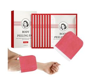 Almohadillas exfoliantes - Herramienta corporal de limpieza de baño, tapete aclarador de refinación , accesorio para el cuidado de la piel sensible, posbronceado, producto de renovación de