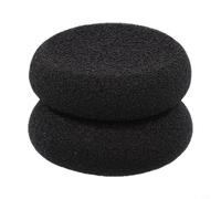 Almohadillas extra gruesas para auriculares Koss KSC35 KSC75 KSC55 - Cojines de espuma de alta densidad con aislamiento de ruido, piezas de reparación negras (negro)