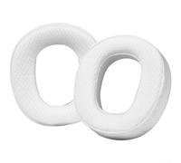 Almohadillas fáciles de instalar para Logitech G735 Quick Snap Design (C) | Estructura transpirable, mantiene las orejas frescas, sensación ligera, uso durante todo el día, reduce la acumulación de