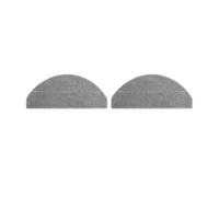 Almohadillas for fregona, compatibles con Xiaomi, S20 3C Plus E10 B112 D106 E10C E12 3C Enhanced C103, pieza de repuesto de paño de fregona lavable al vacío for robot barredor(2pcs mop)