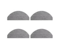 Almohadillas for fregona, compatibles con Xiaomi, S20 3C Plus E10 B112 D106 E10C E12 3C Enhanced C103, pieza de repuesto de paño de fregona lavable al vacío for robot barredor(4pcs Mop)