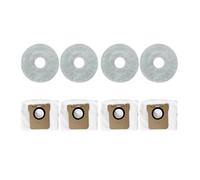 Almohadillas for Fregona con Bolsa for Polvo Compatibles con Xiaomi X20 Plus / X20 MAX / X10+, Compatibles con Dreame L10 Ultra / L20 Ultra / L30 Ultra, Compatibles con Mijia M30S / M40(001)