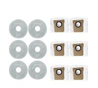 Almohadillas for Fregona con Bolsa for Polvo Compatibles con Xiaomi X20 Plus / X20 MAX / X10+, Compatibles con Dreame L10 Ultra / L20 Ultra / L30 Ultra, Compatibles con Mijia M30S / M40(002)