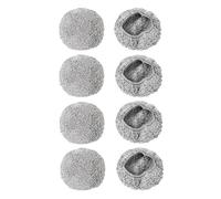 Almohadillas For Fregona For Limpieza De Ventanas, Compatibles Con Hobot, Robot De Barrido 188, 168, 198, 388, Piezas De Aspiradora De Tela Redondas Universales(8pcs)