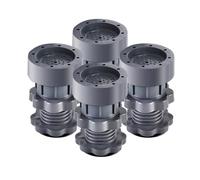 Almohadillas For Los Pies For Base De Lavadora, Base Antivibración, Soporte De La Máquina Secadora, Protector, Suministros For El Hogar, 4 Uds.